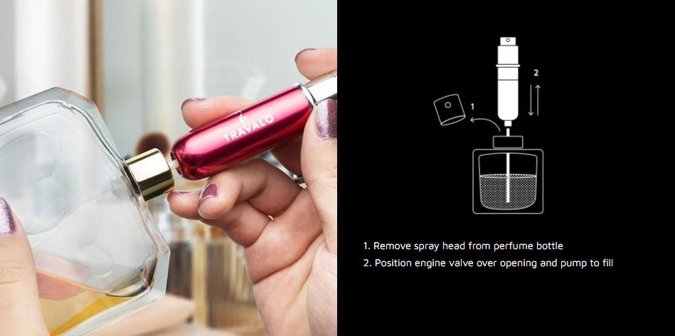 TRAVALO Milano Refillable Atomizer | HSN