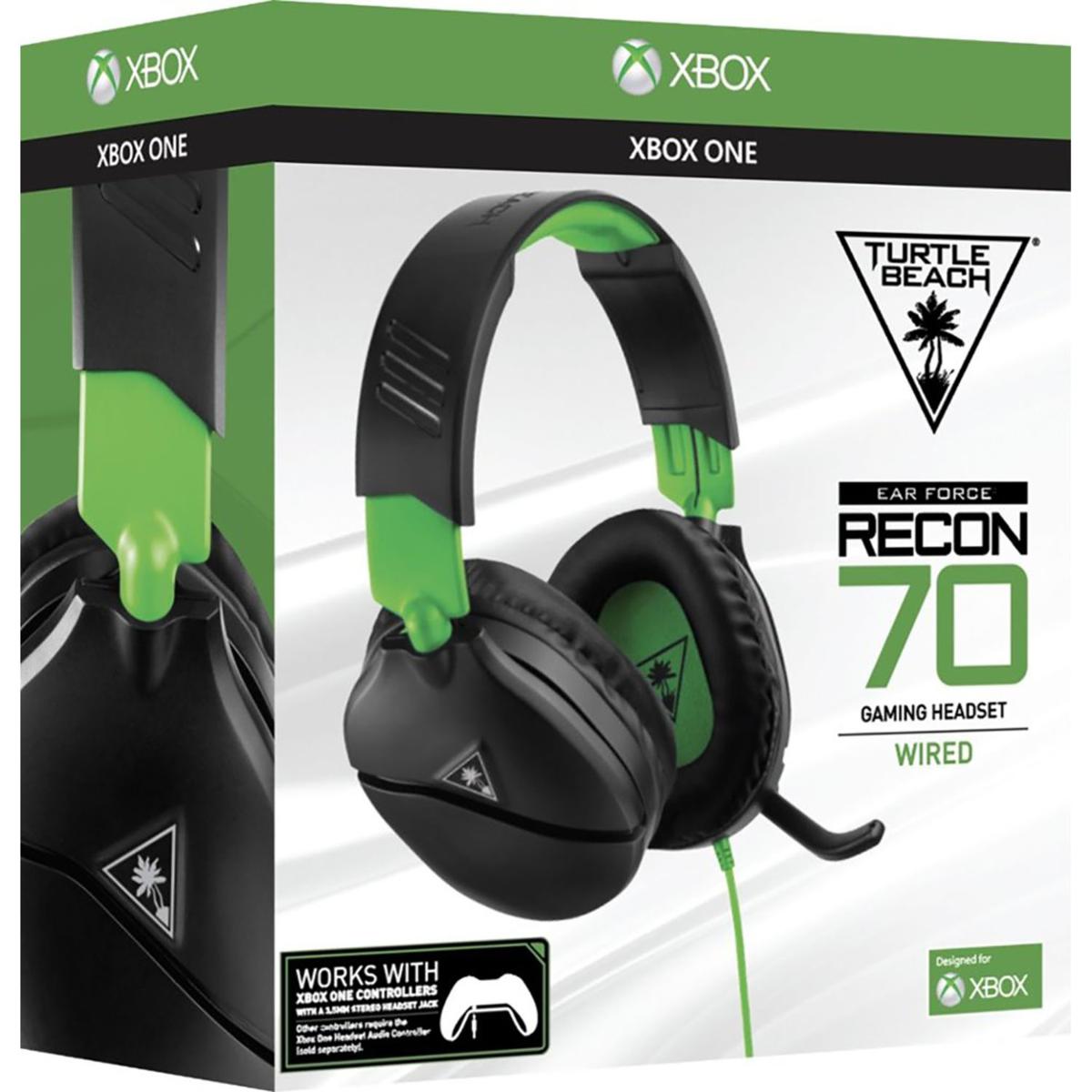 Turtle Beach Recon 50X Stereo Gaming Headset for Xbox One/Series X|S -  Black/Green