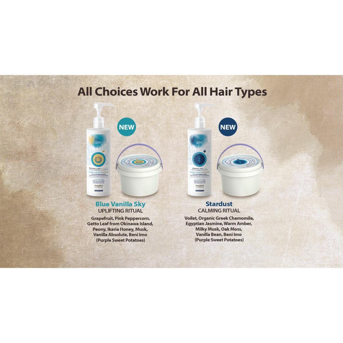Tweak'd by Nature Blue Zone Hair Cleanser & Mask Set | HSN