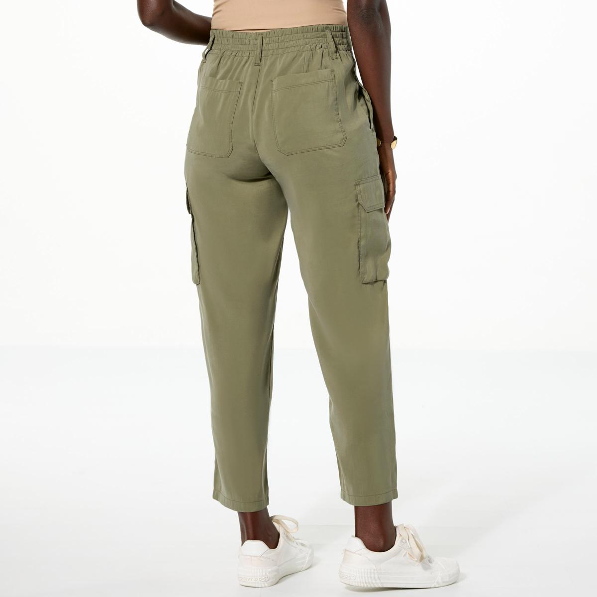 パンツ lig. wie cargo pants WZIKAI Men's Casual Cargo Pants Elastic Waist Drawstring