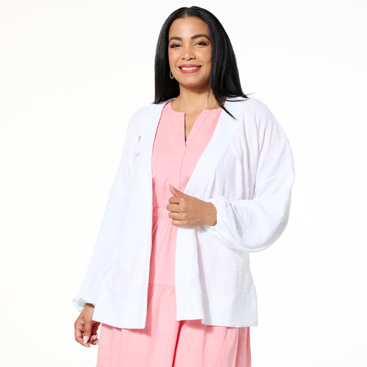 TWRHLL by Christie Brinkley Wrap Kimono Jacket - 23496780 | HSN