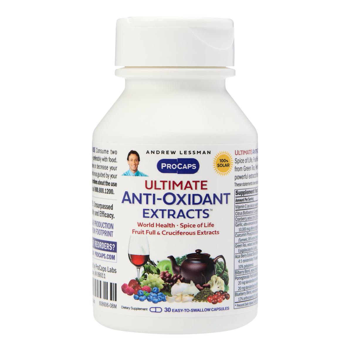 Ultimate Anti-Oxidant Extracts - 30 Capsules