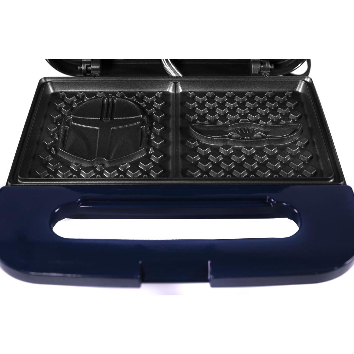 Star Wars The Mandalorian Grogu Square Waffle Maker - Uncanny Brands