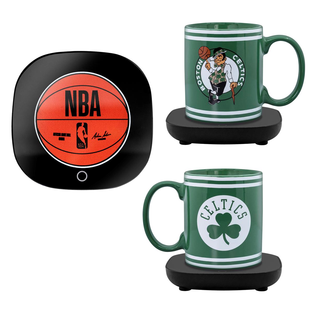 Uncanny Brands NBA Boston Celtics Logo Mug Warmer with Mug - 21874499 | HSN