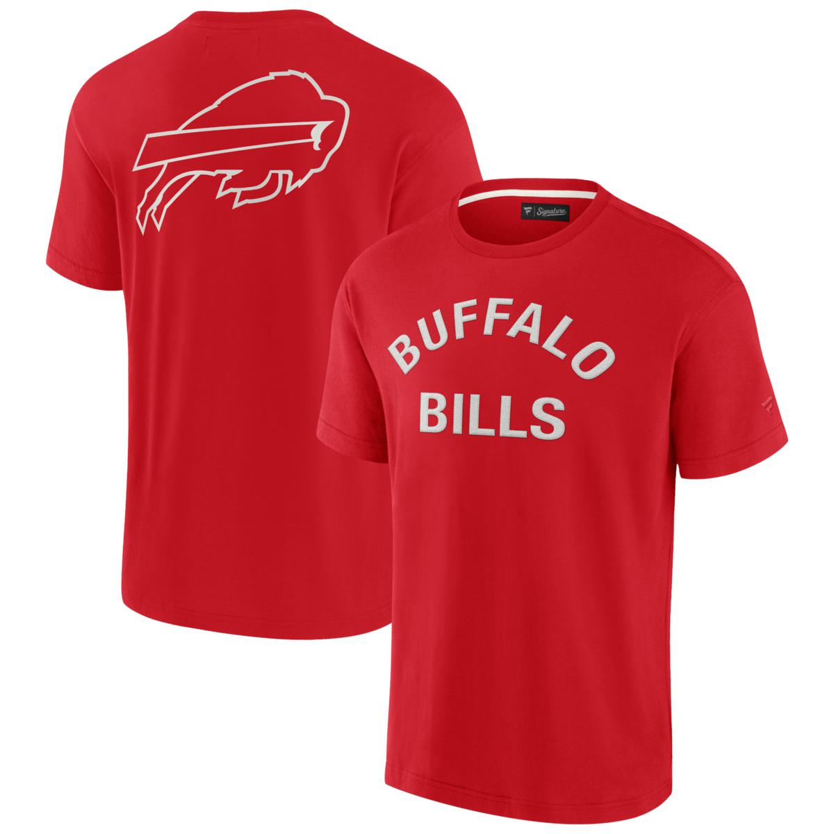 Red buffalo bills shirt on sale