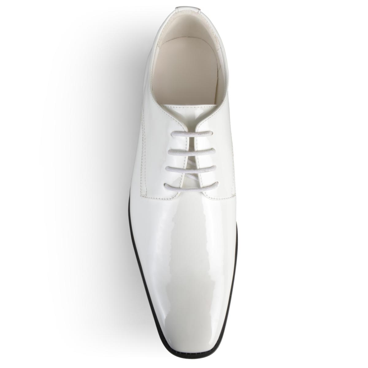 Wide width discount white dress shoes