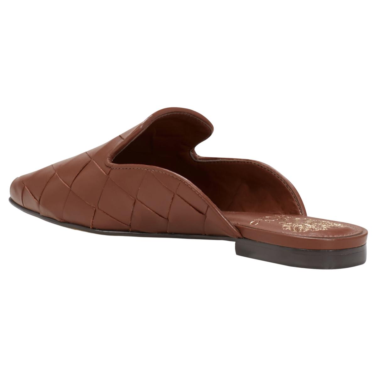 Vince Camuto Bindi Woven Leather/Suede Mule | HSN