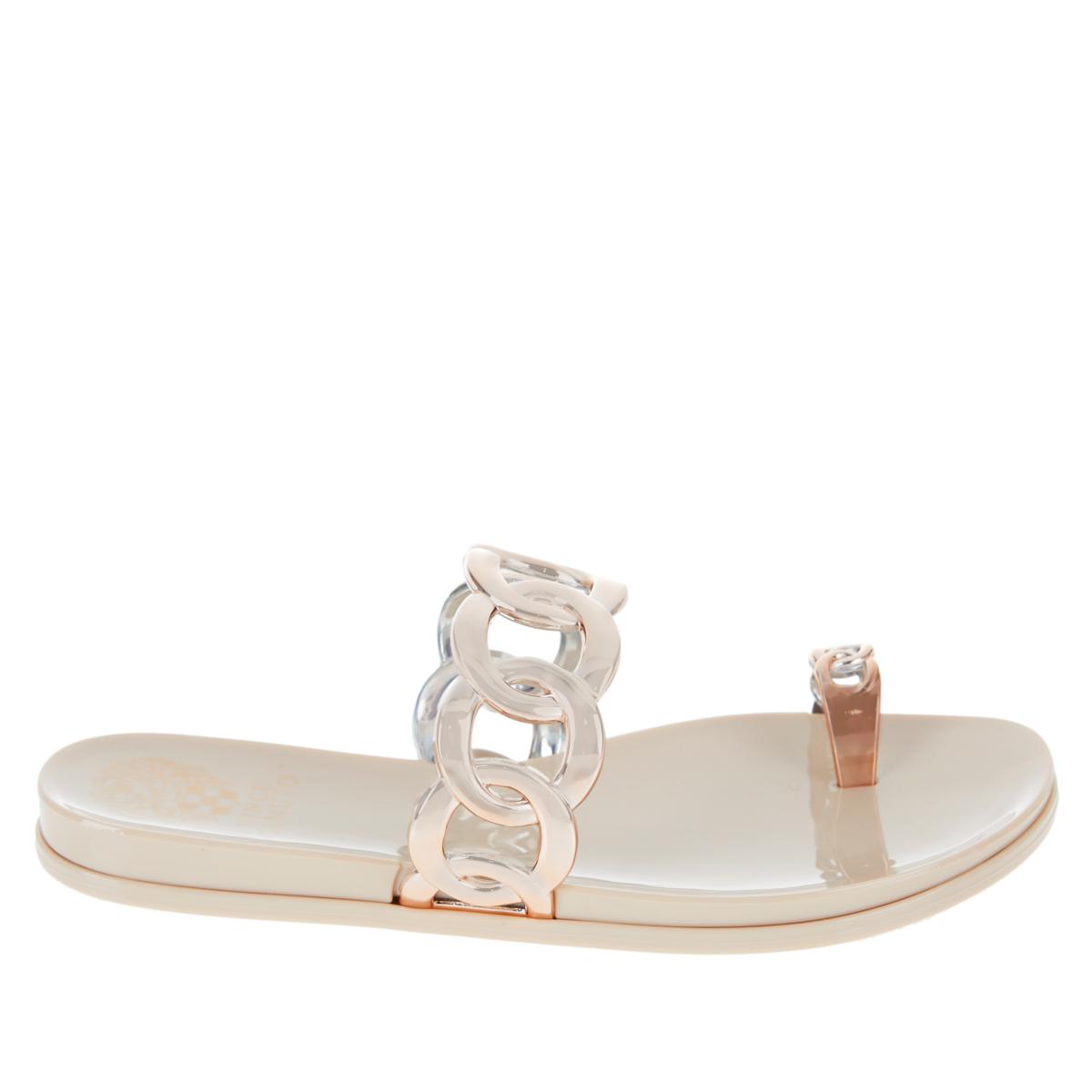 Vince Camuto Emagenta Metallic Jelly Slide Sandal 20324995 HSN