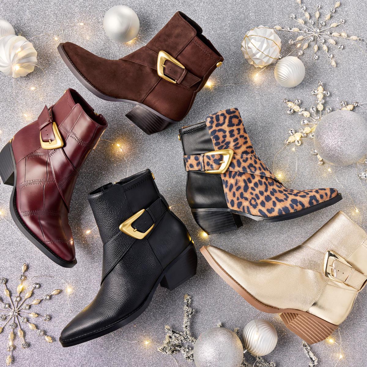 Vince Camuto Philan Western-Style Short Bootie | HSN