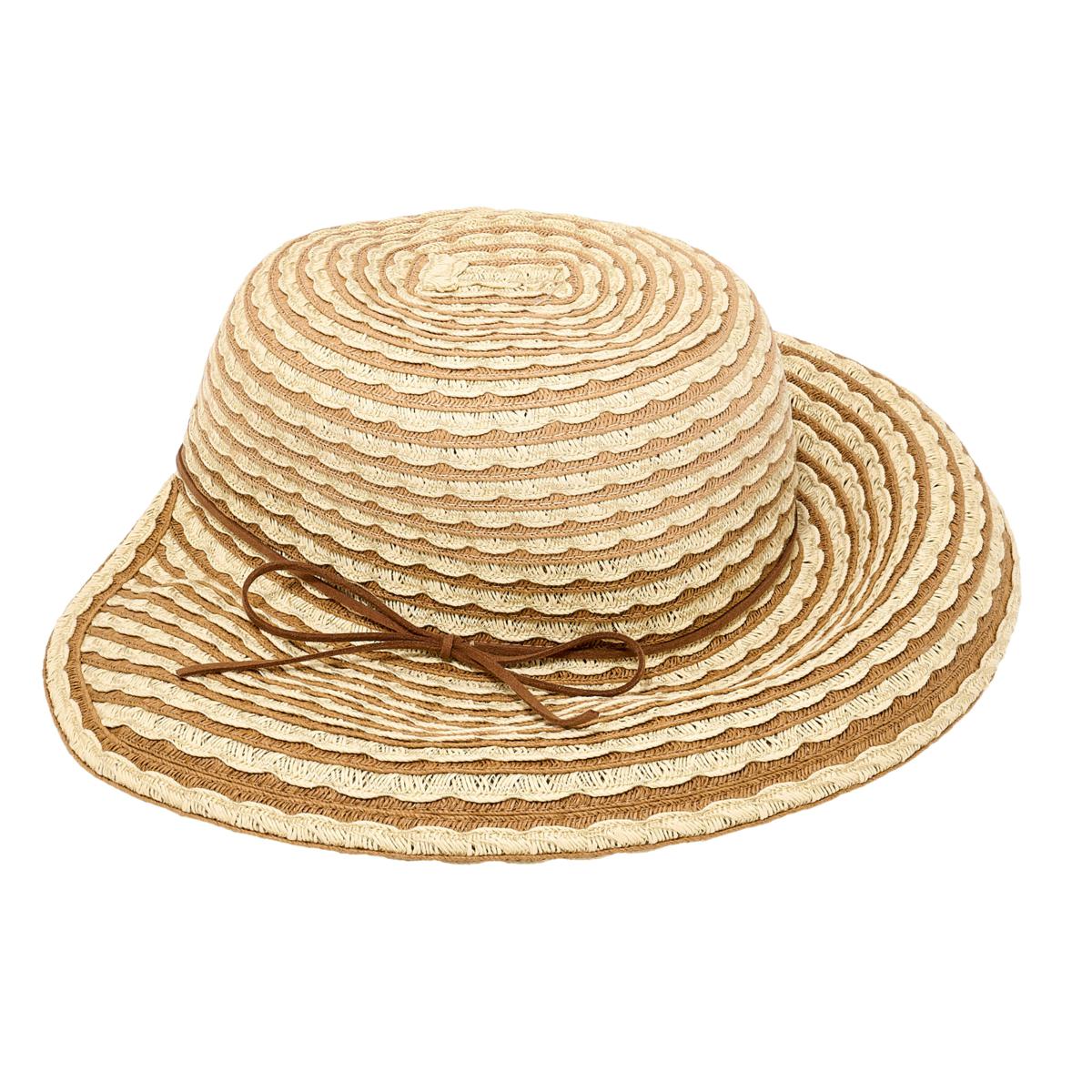 coco’N Vince Camuto Textured Stripe Brimless Floppy Hat | HSN