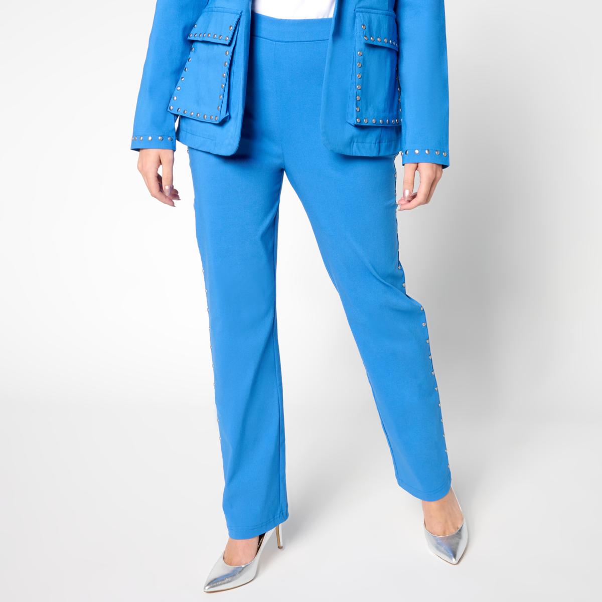 Vivica A. Fox Collection Millenium Pant with Side Studs | HSN