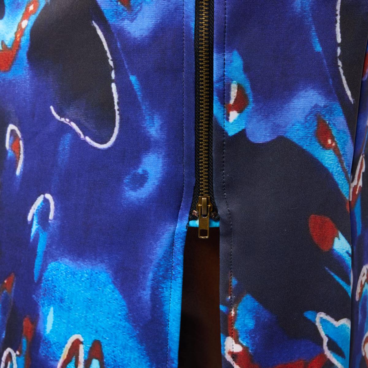 Vivica A. Fox Collection Printed Scuba Dress | HSN