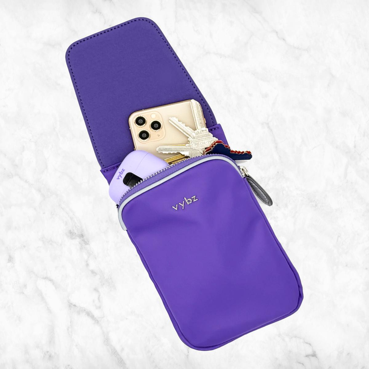 VYBZ Magnetic Pocket Pal w/Zippered Pocket & RFID Blocking | HSN