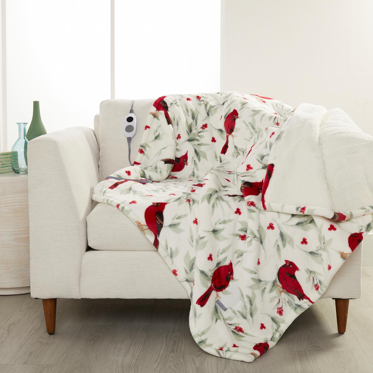 Pillow talk heated discount throw