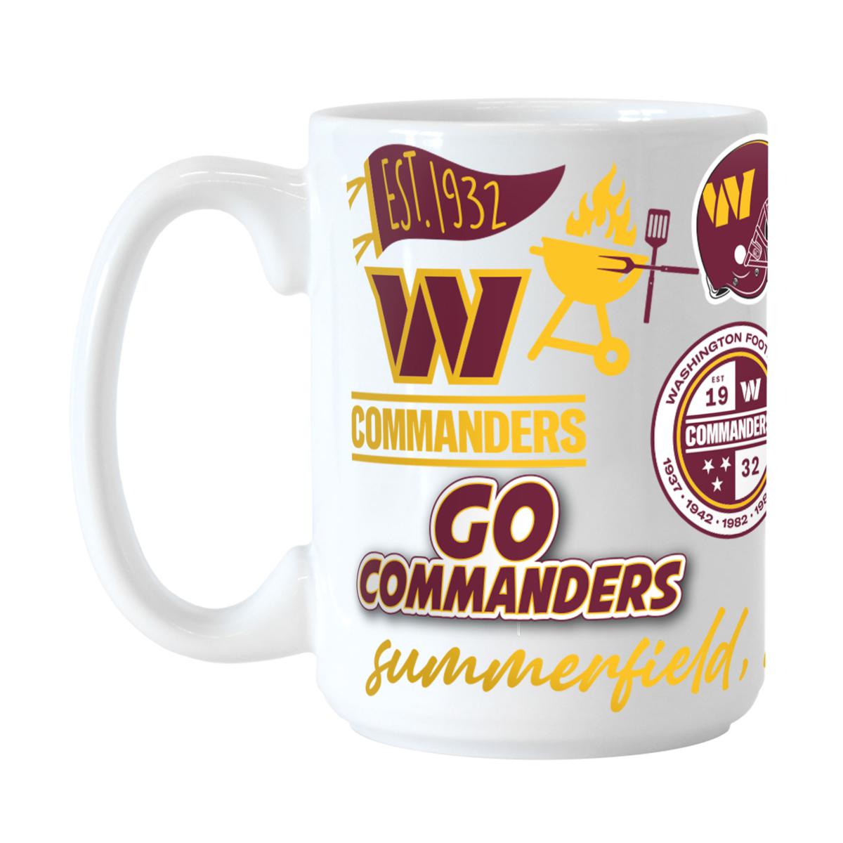 Washington Commanders Sell Washington State Mugs With Team Logo