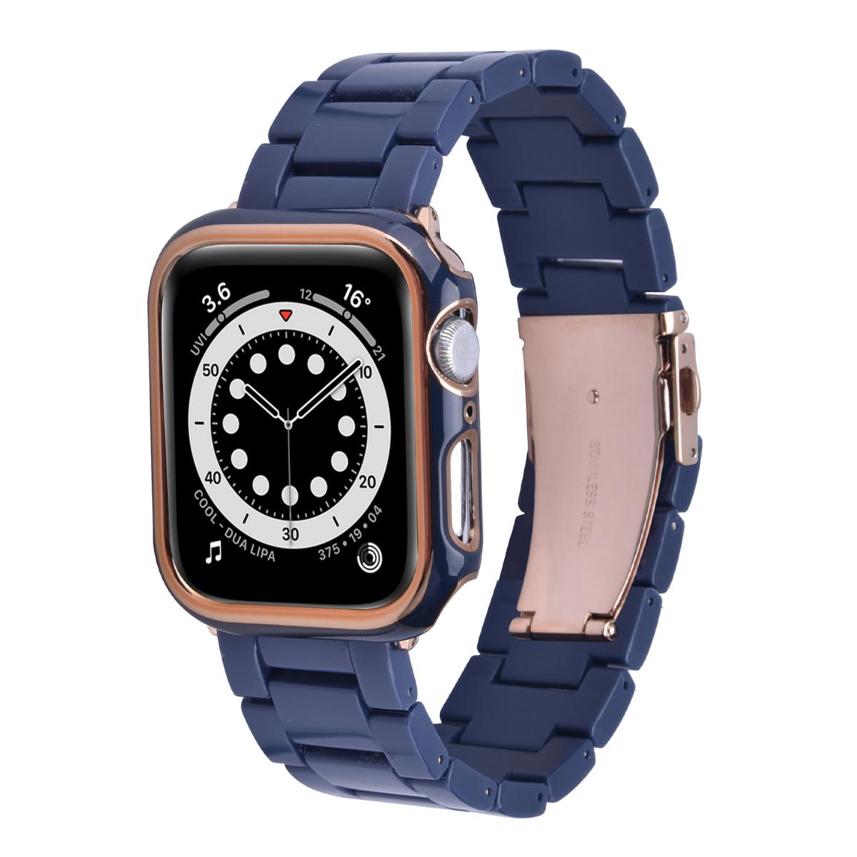 iWatch Bands, Designer Apple Watch Bands, Handmade Blue Leather Watch  Bands, Garmin Watch Bands, Smart Watch Straps, iWatch Series 8 40mm 41mm