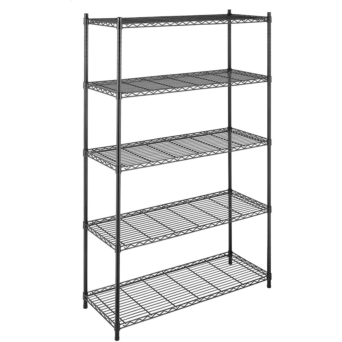 Whitmor Supreme Small 5Tier Shelving Rack 9708747 HSN