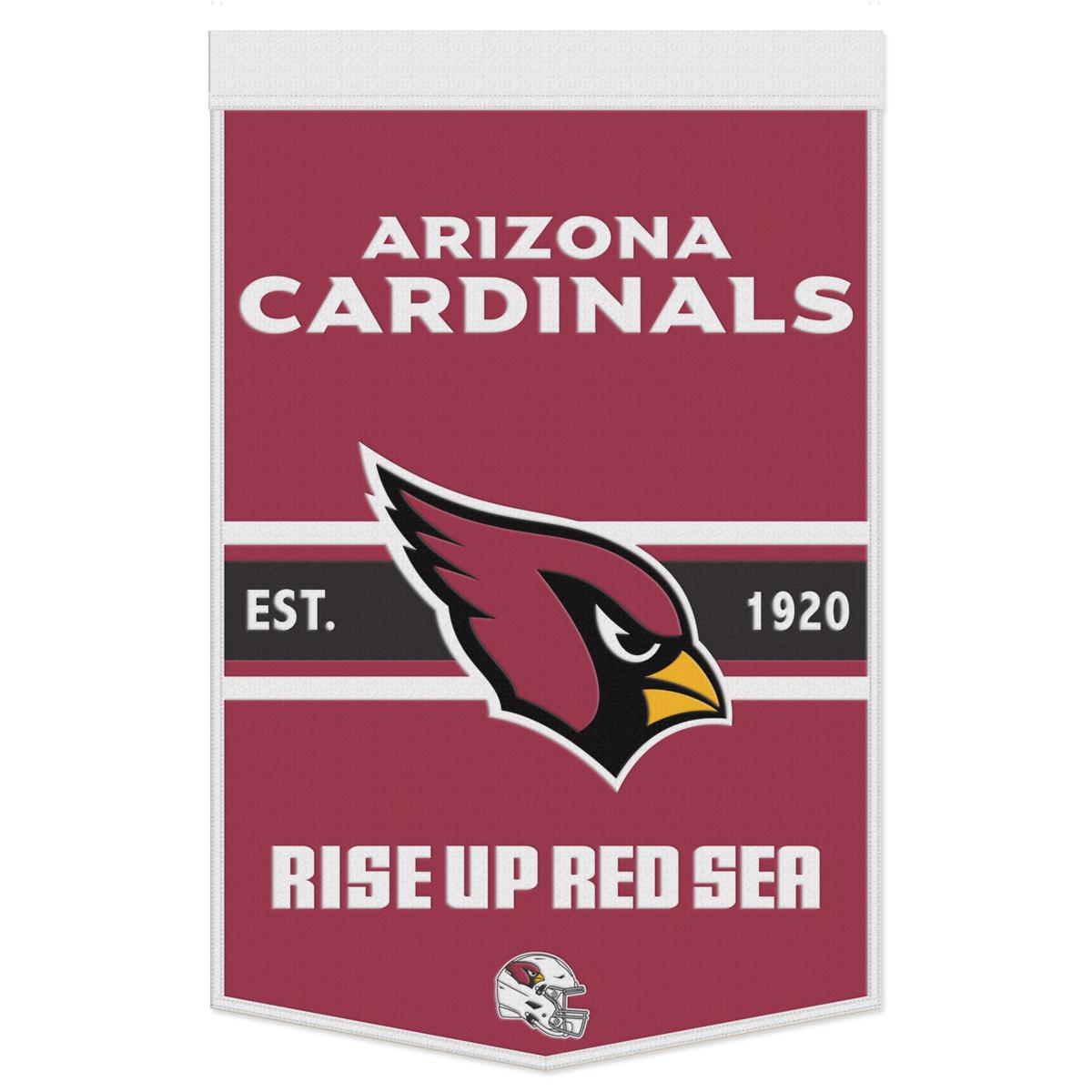 Arizona - Rise Up Red Sea - Cardinal Bird Football' Sticker