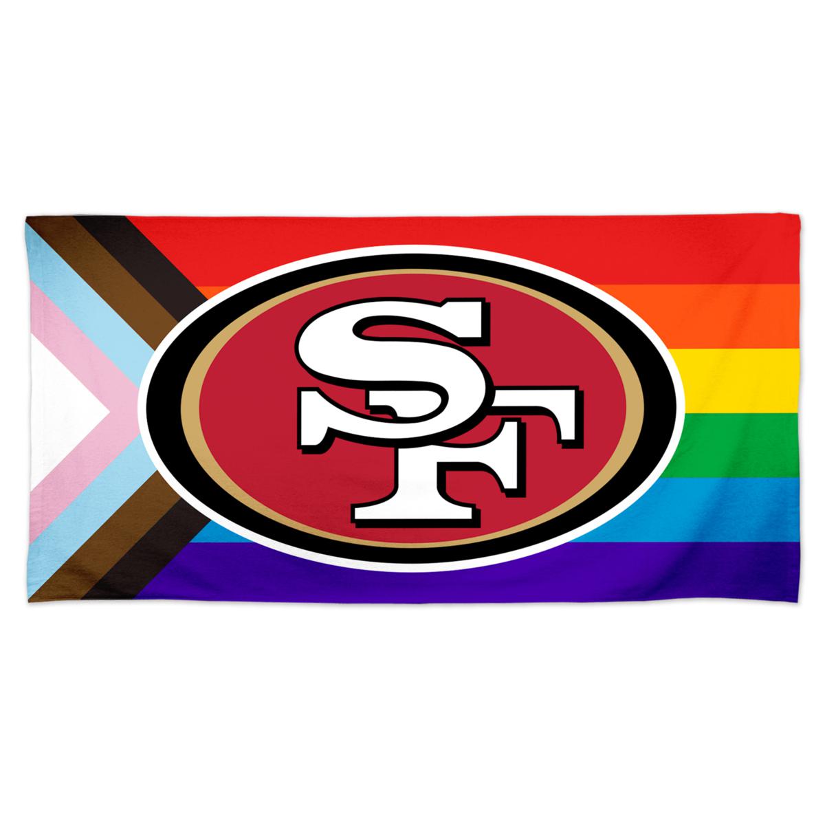 : Northwest NFL San Francisco 49ers Personalized Beach Towel, 30  x 60, Jersey (694) : Sports & Outdoors