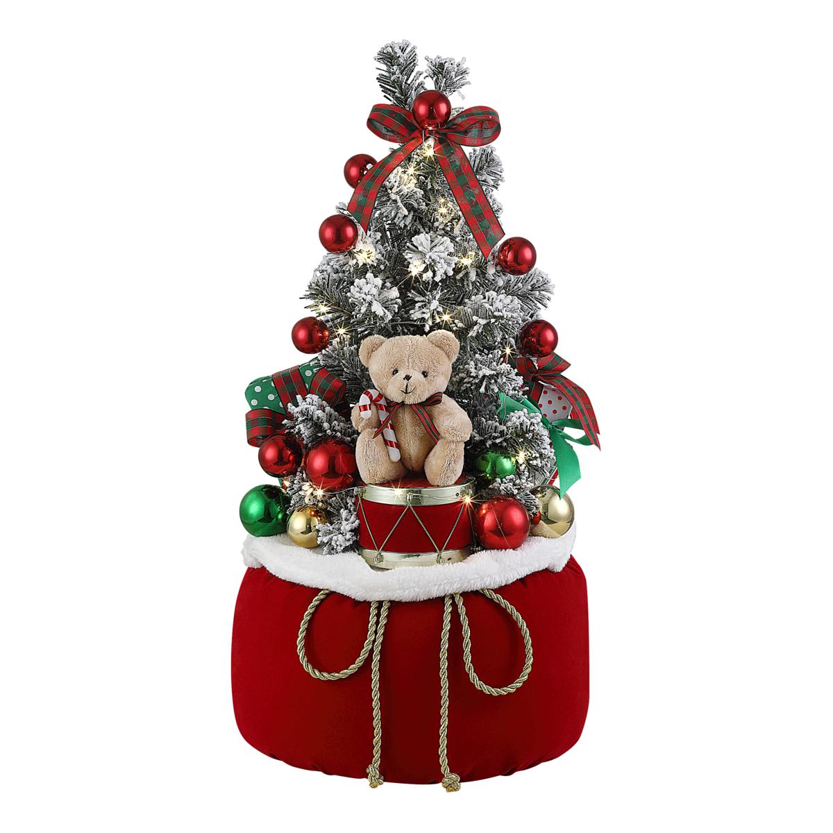 Winter Lane Lit Tree with Santa Sack | HSN