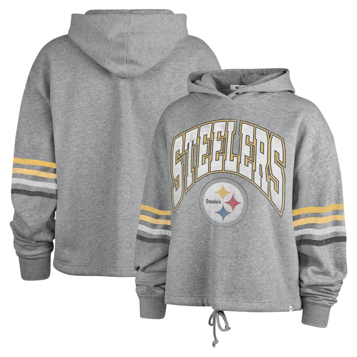 Gray cheap steelers hoodie