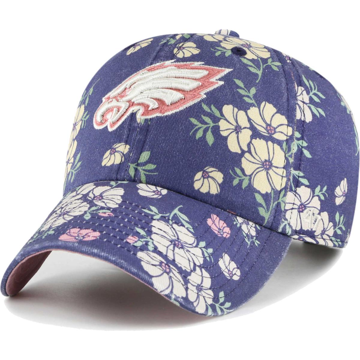 Women's '47 Navy Philadelphia Eagles Primrose Clean Up Adjustable Hat