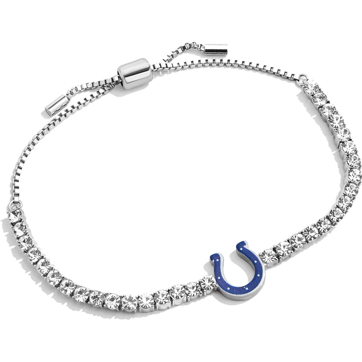 BaubleBar Women's BaubleBar Silver Detroit Lions Chain Bracelet