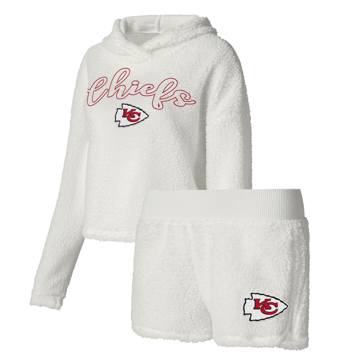 KC Chiefs Graphic white Sweatshirt