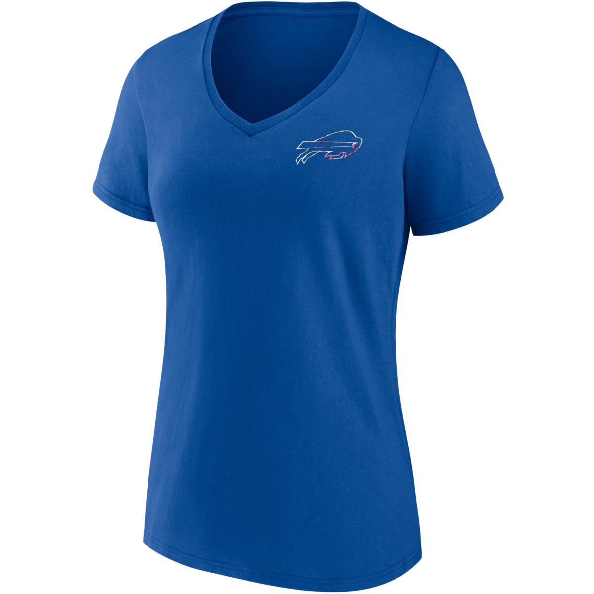 Women's Fanatics Branded Royal Buffalo Bills Spirit Jersey Lace-Up