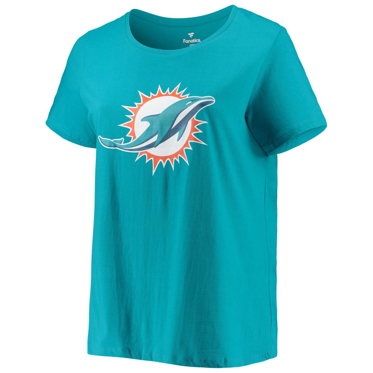 Women s Fanatics Tua Tagovailoa Aqua Miami Dolphins Plus Size Name Number T Shirt HSN