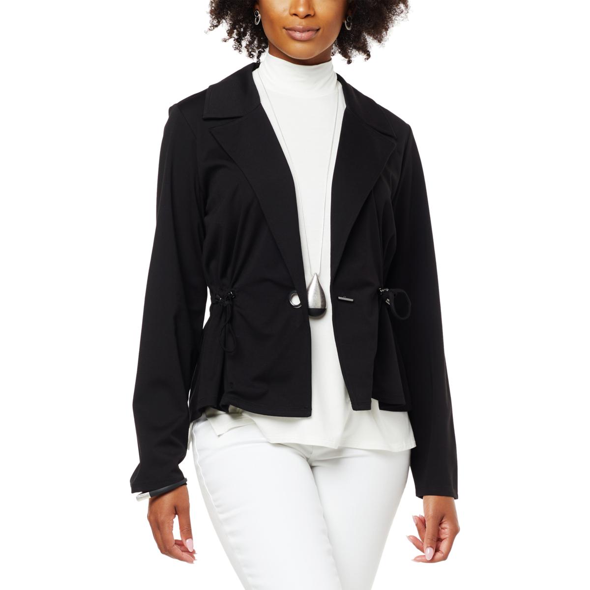 WynneLayers Cropped Double-Breasted Trench Jacket - 20277675