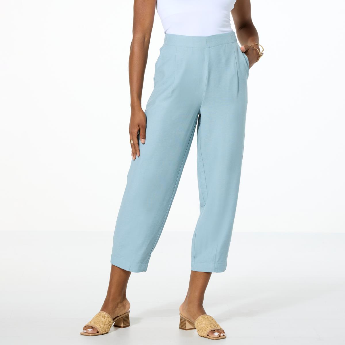 WynneCollection Sedona Lantern Cropped Pant - 23539082 | HSN