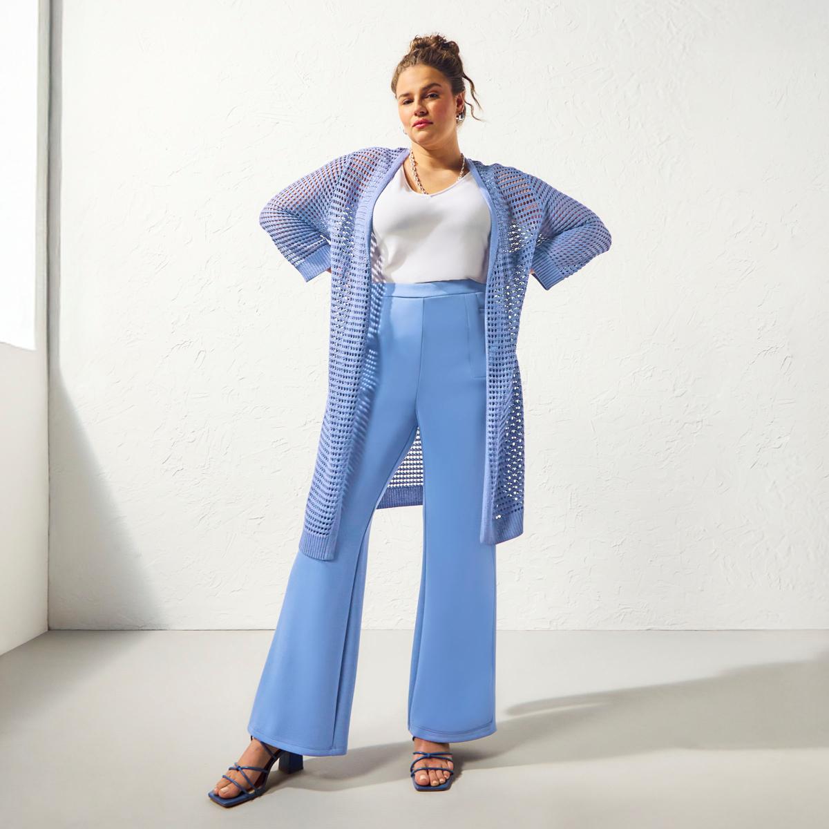 WynneLayers Smooth Operator Pull-On Flared Leg Pant