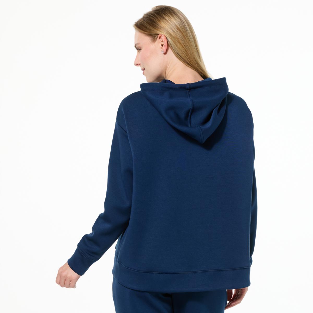 WynneLayers Smooth Operator Scuba Knit Hoodie - 23339803 | HSN