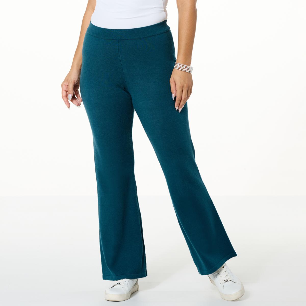 WynneLayers SoftKNIT Jersey Knit Flared Pant