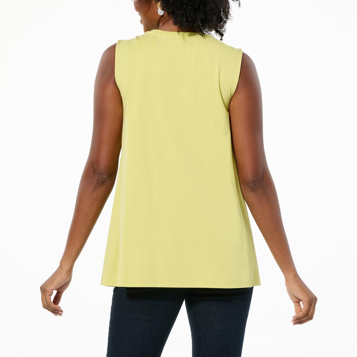 WynneLayers Sorona Jersey Knit Butterfly Tank - 22618661 | HSN