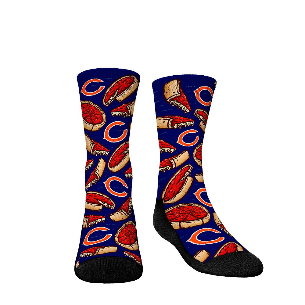 Youth Rock Em Socks Chicago Bears Localized Food Crew Socks - 21543829 ...