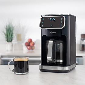10-Cup Touchscreen Glass Carafe Coffee Maker
