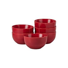 10 Strawberry Street Set of 6 Wazee Matte Cereal Bowls