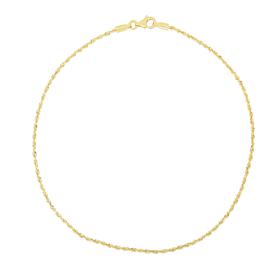14K Gold 16" Solid Rope Chain