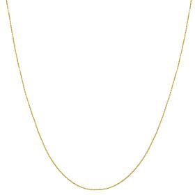 14K Oval 18" Cable Chain