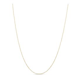 14K Yellow Gold Carded Rope Chain 18" Necklace