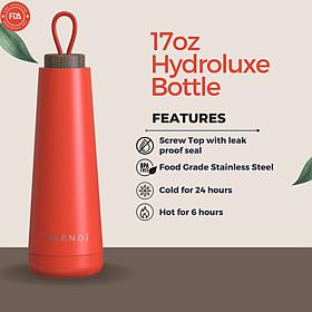 17oz. Hydroluxe Bottle - Red