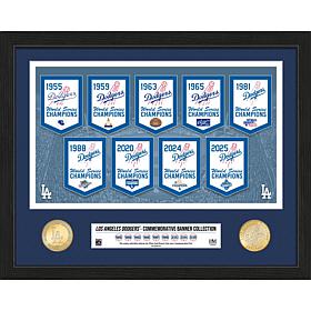 2025 Los Angeles Dodgers World Series Commemorative Display