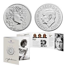 2025 Official Royal Mint John Lennon Icon of Peace Coin