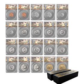 2026 ANACS MS68 US Mint 20-Coin Uncirculated Set ADVANCE RELEASE