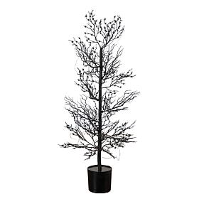3-ft Pre-Lit Spider Twig Tree with 80 Lights by Nearly Natural