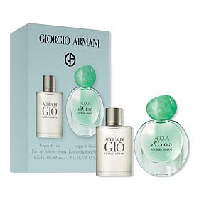 Acqua di Gio & Acqua di Gioia Mini Fragrance 2-piece Gift Set