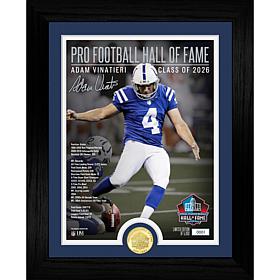 Adam Vinatieri 2026 Hall of Fame Framed Collectible 13" x 16"