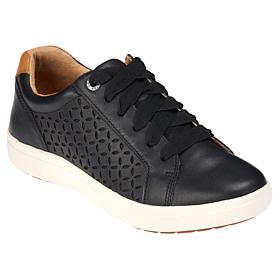 Aetrex Courtney Cutout Lace Up Arch Support Sneakers